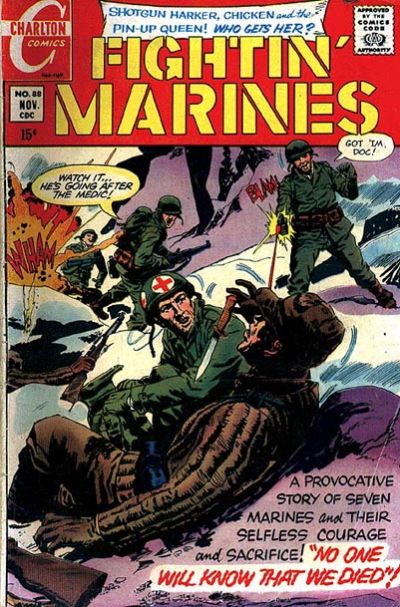Cover for Fightin' Marines (Charlton, 1955 series) #88