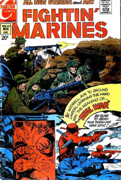 Cover for Fightin' Marines (Charlton, 1955 series) #100