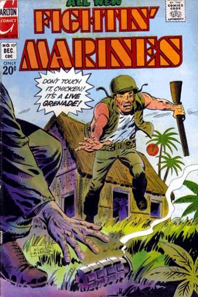Cover for Fightin' Marines (Charlton, 1955 series) #107
