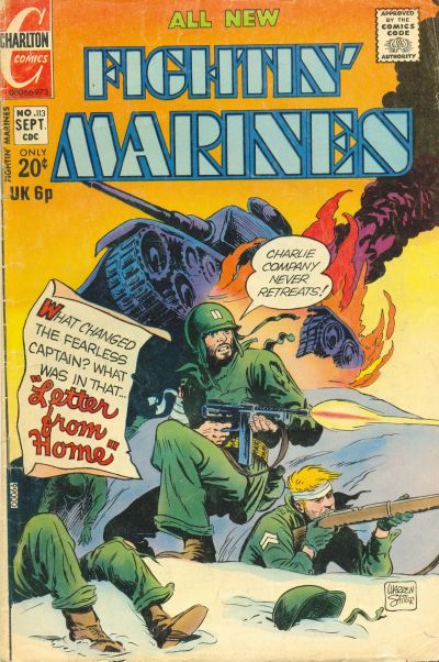 Cover for Fightin' Marines (Charlton, 1955 series) #113