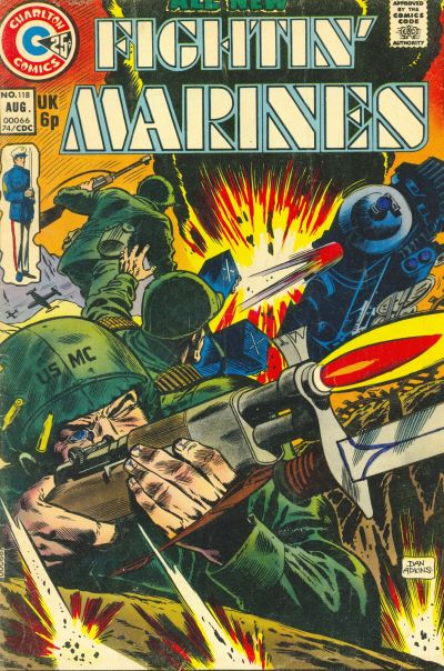 Cover for Fightin' Marines (Charlton, 1955 series) #118