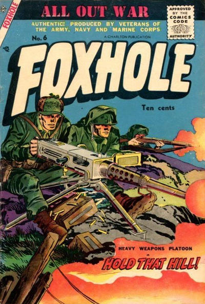 Cover for Fox Hole (Charlton, 1955 series) #6