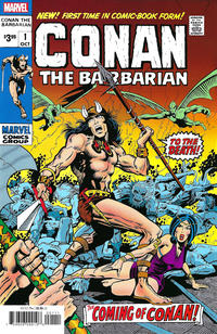 Cover Thumbnail for Conan the Barbarian No. 1 Facsimile Edition (Marvel, 2022 series) 