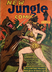 Cover Thumbnail for New Jungle Comics (Cartoon Art, 1950 series) 
