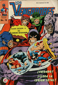 Cover Thumbnail for Los Vengadores (Novedades, 1981 series) #79