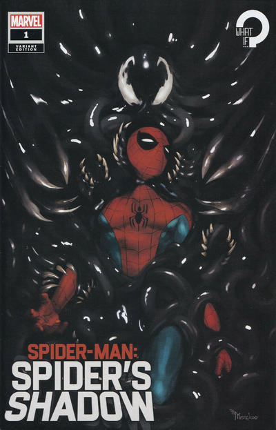 Cover for Spider-Man: Spider's Shadow (Marvel, 2021 series) #1 [Unknown Comics / Comic Traders / Street Level Hero Exclusive - Miguel Mercado]