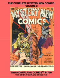 Cover Thumbnail for Gwandanaland Comics (Gwandanaland Comics, 2016 series) #1750 - The Complete Mystery Men Comics: Volume 2