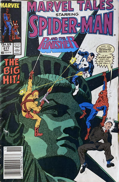Cover for Marvel Tales (Marvel, 1966 series) #217 [Newsstand]