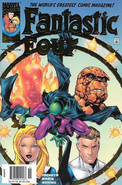 Cover for Fantastic Four (Marvel, 1998 series) #35 [Newsstand]