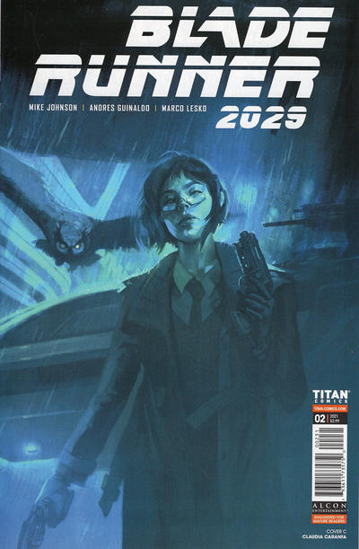 Cover for Blade Runner 2029 (Titan, 2020 series) #2 [Cover C]