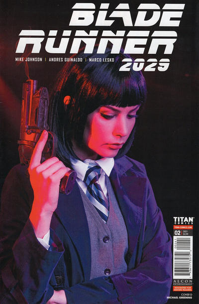 Cover for Blade Runner 2029 (Titan, 2020 series) #2 [Cover D Cosplay]