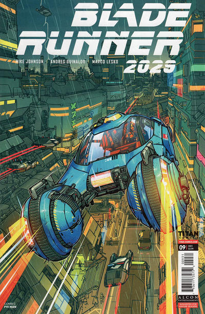 Cover for Blade Runner 2029 (Titan, 2020 series) #9 [Cover C Pye Parr]