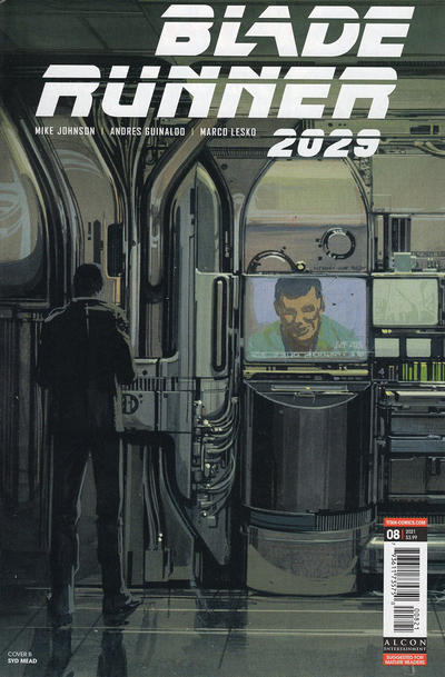 Cover for Blade Runner 2029 (Titan, 2020 series) #8 [Cover B Syd Mead]
