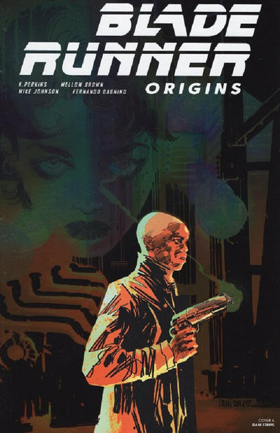 Cover for Blade Runner Origins (Titan, 2021 series) #5 [Cover F Mirrored Foil Cover Dani Strips]