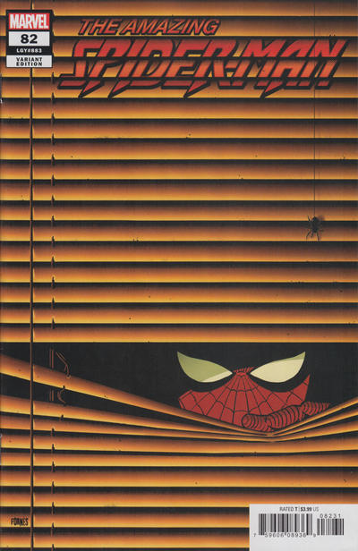 Cover for Amazing Spider-Man (Marvel, 2018 series) #82 (883) [Variant Edition - Jorge Fornés Cover]