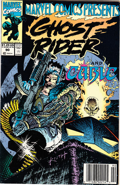 Cover for Marvel Comics Presents (Marvel, 1988 series) #90 [Newsstand]