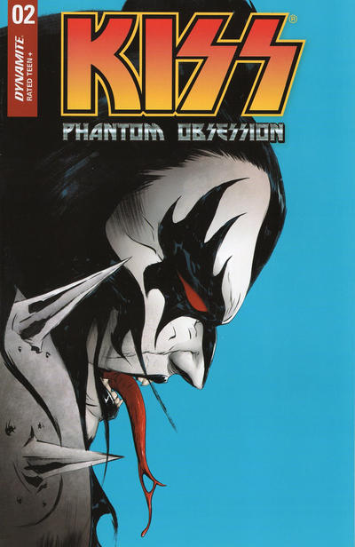 Cover for KISS: Phantom Obsession (Dynamite Entertainment, 2021 series) #2 [Cover A Jae Lee]