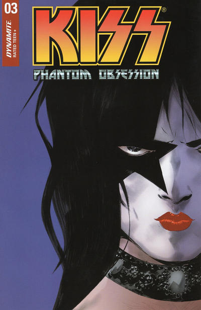 Cover for KISS: Phantom Obsession (Dynamite Entertainment, 2021 series) #3 [Cover A - Jae Lee]