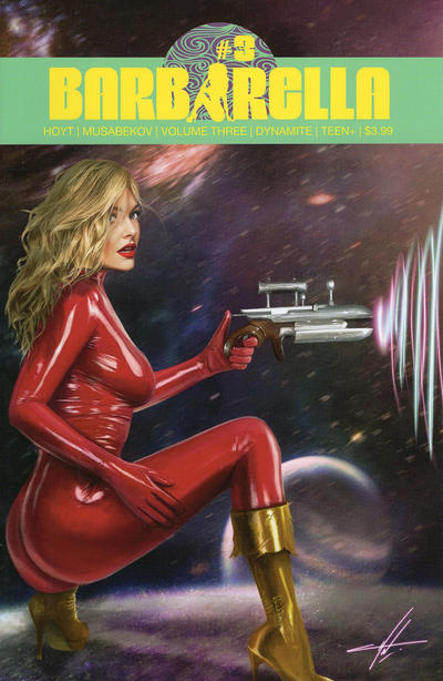 Cover for Barbarella (Dynamite Entertainment, 2021 series) #3 [Cover C Carla Cohen]