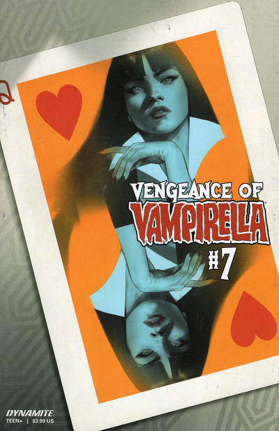Cover for Vengeance of Vampirella (Dynamite Entertainment, 2019 series) #7 [Cover B Ben Oliver]