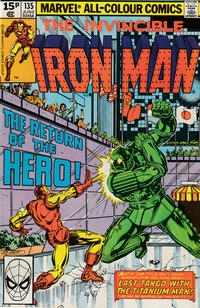 Cover for Iron Man (Marvel, 1968 series) #135 [British]