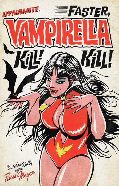 Cover for Vampirella (Dynamite Entertainment, 2019 series) #15 [Cover C Butcher Billy]