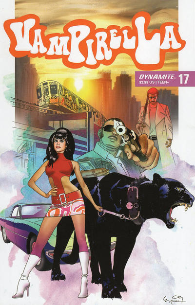 Cover for Vampirella (Dynamite Entertainment, 2019 series) #17 [Cover D Ergün Gündüz]