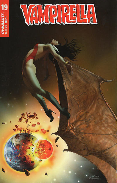 Cover for Vampirella (Dynamite Entertainment, 2019 series) #19 [Cover D Ergün Gündüz]