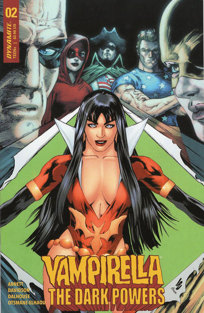 Cover for Vampirella: The Dark Powers (Dynamite Entertainment, 2020 series) #2 [Cover C Jonathan Lau]