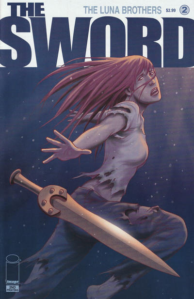 Cover for The Sword (Image, 2007 series) #2 [2nd printing]