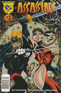 Cover for Assassins (DC, 1996 series) #1 [Newsstand]
