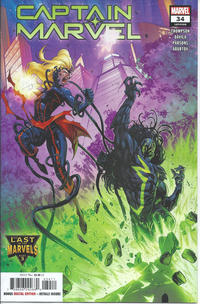 Cover Thumbnail for Captain Marvel (Marvel, 2019 series) #34 (168)