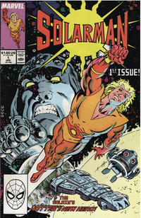 Cover for Solarman (Marvel, 1989 series) #1 [Direct]