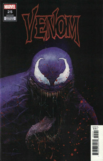 Cover for Venom (Marvel, 2018 series) #25 (190) [Gerardo Zaffino Cover]