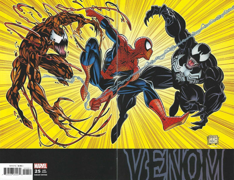 Cover for Venom (Marvel, 2018 series) #25 (190) [Mark Bagley Hidden Gem Wraparound Cover]