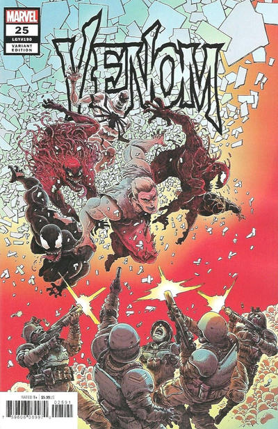 Cover for Venom (Marvel, 2018 series) #25 (190) [James Stokoe Cover]