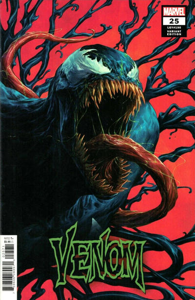 Cover for Venom (Marvel, 2018 series) #25 (190) [Dave Rapoza Cover]