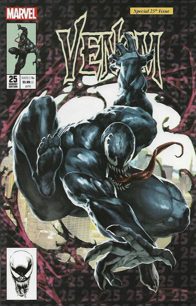 Cover for Venom (Marvel, 2018 series) #25 (190) [Frankie's Comics / Golden Apple Comics Exclusive - Skan Srisuwan]