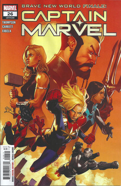 Cover for Captain Marvel (Marvel, 2019 series) #26 (160)