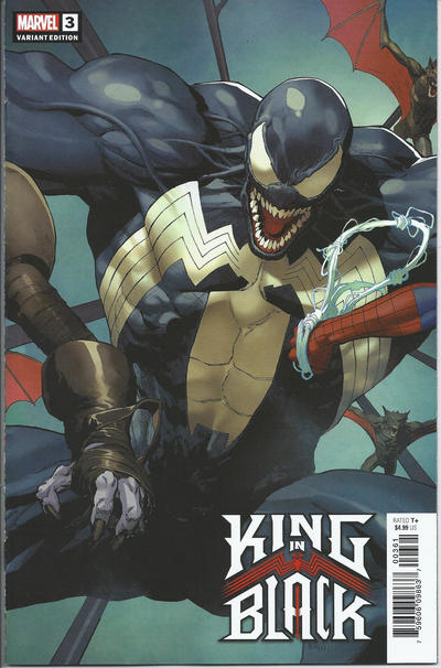 Cover for King in Black (Marvel, 2021 series) #3 [Variant Edition - ‘Interlocking’ - Leinil Francis Yu Cover]