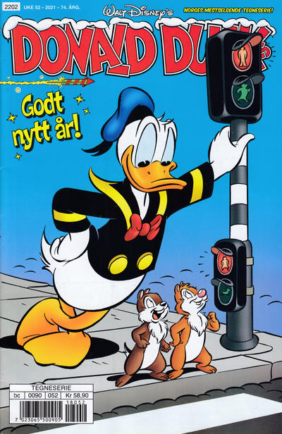 Cover for Donald Duck & Co (Hjemmet / Egmont, 1948 series) #52/2021