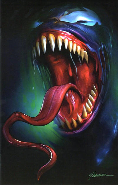 Cover for Venom (Marvel, 2018 series) #25 (190) [The Comic Mint Exclusive - Shannon Maer Virgin Art]