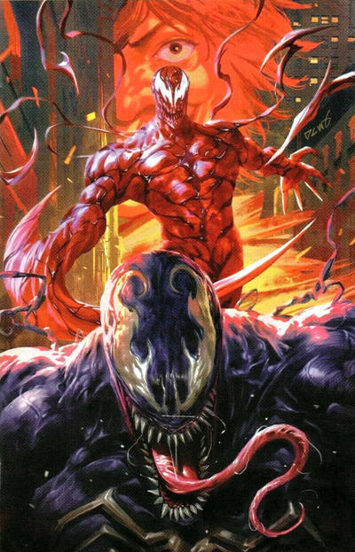 Cover for Venom (Marvel, 2018 series) #25 (190) [Comic Elite Exclusive - Derrick Chew Virgin Art]