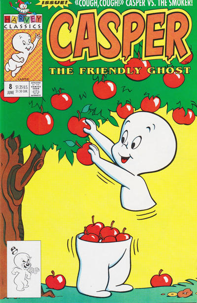Cover for Casper the Friendly Ghost (Harvey, 1991 series) #8 [Direct]