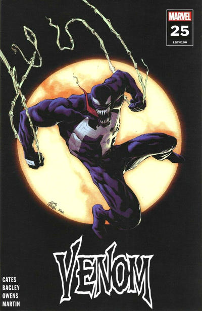 Cover for Venom (Marvel, 2018 series) #25 (190) [Walmart Exclusive - Ryan Stegman]