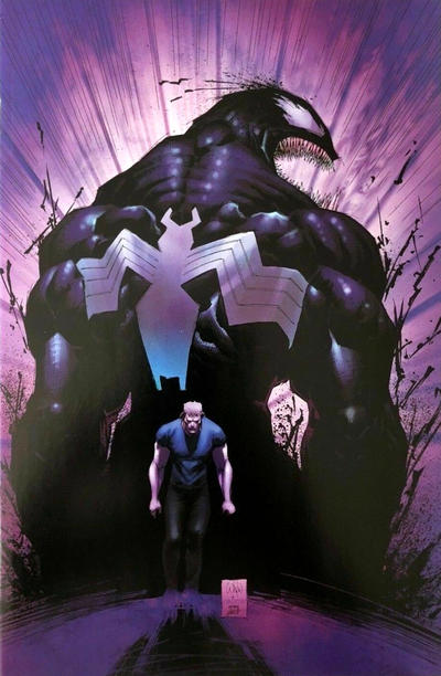 Cover for Venom (Marvel, 2018 series) #1 (166) [Variant Edition - Scorpion Comics Exclusive - Whilce Portacio Virgin Cover]