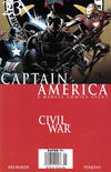 Cover for Captain America (Marvel, 2005 series) #23 [Newsstand]