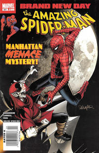 Cover for The Amazing Spider-Man (Marvel, 1999 series) #551 [Newsstand]