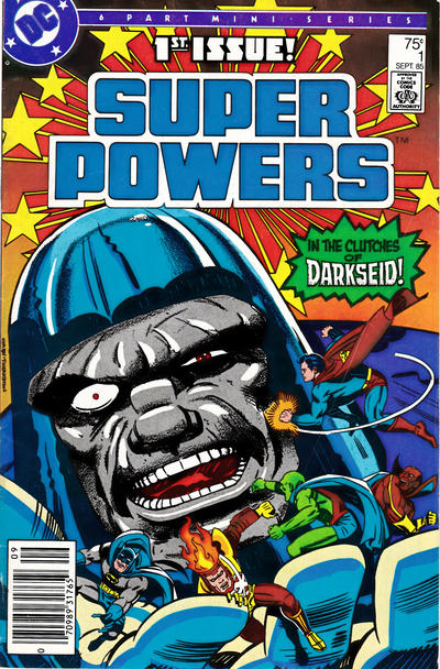 Cover for Super Powers (DC, 1985 series) #1 [Newsstand]
