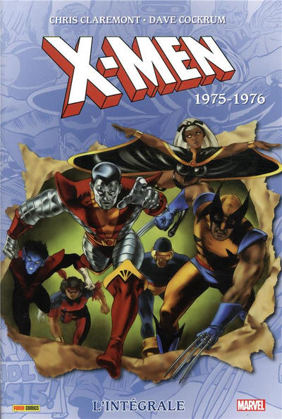 Cover for X-Men : l'intégrale (Panini France, 2002 series) #1975-1976
